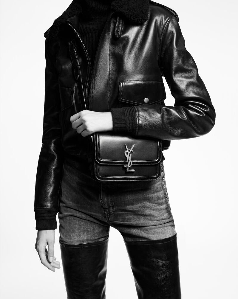 Solferino Small Satchel In Box Saint Laurent Leather