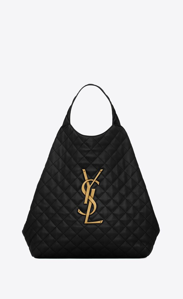 Icare Maxi Shopping Bag In Quilted Lambskin