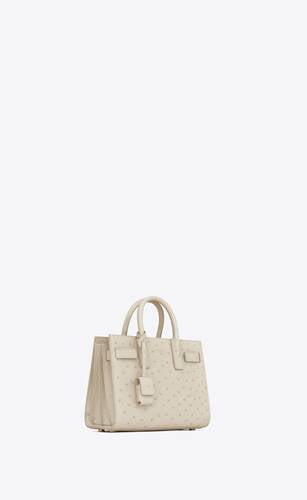 Sac De Jour Nano In Ostriche Leather