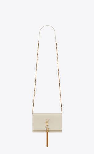 Kate Chain Wallet In Grain De Poudre Leather