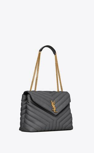 Loulou Medium In Quilted Leather