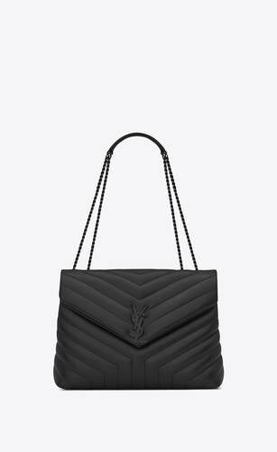 Loulou Large In Quilted Leather