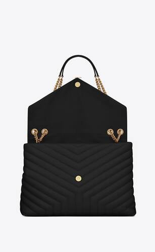 Loulou Large In Quilted Leather