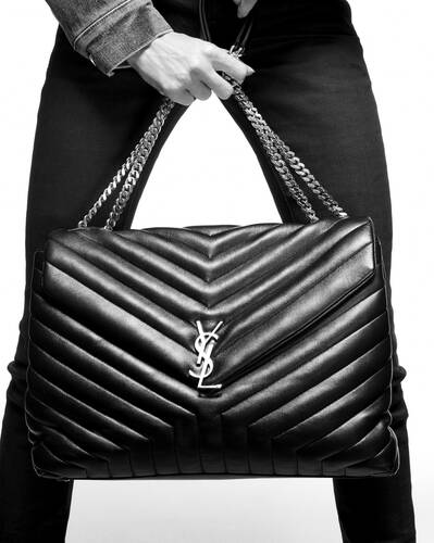 Loulou Large In Quilted Leather