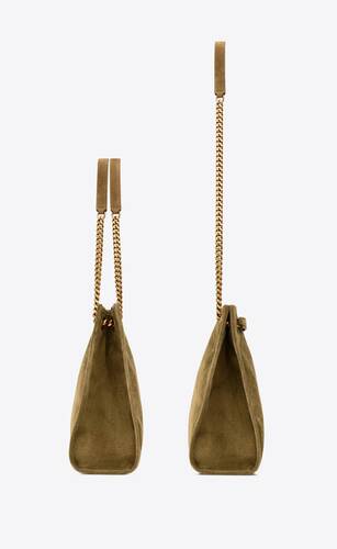 Niki Medium Shopping Bag In Suede