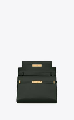 Manhattan Shoulder Bag In Box Saint Laurent Leather