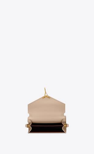 Cassandra Mini Top Handle Bag In Grain De Poudre Embossed Leather