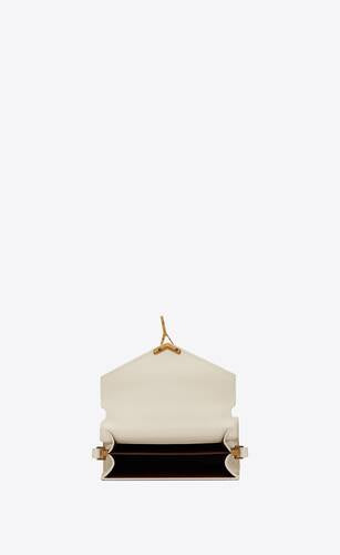 Cassandra Mini Top Handle Bag In Grain De Poudre Embossed Leather