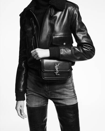 Solferino Small Satchel In Box Saint Laurent Leather