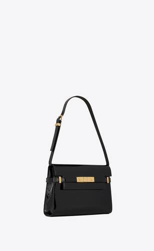 Manhattan Small Shoulder Bag In Patent Leather