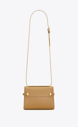 Manhattan Mini Crossbody Bag In Box Saint Laurent Leather