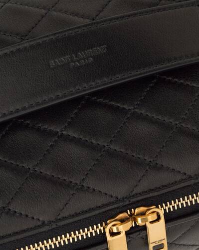 Gaby Vanity Case In Quilted Lambskin