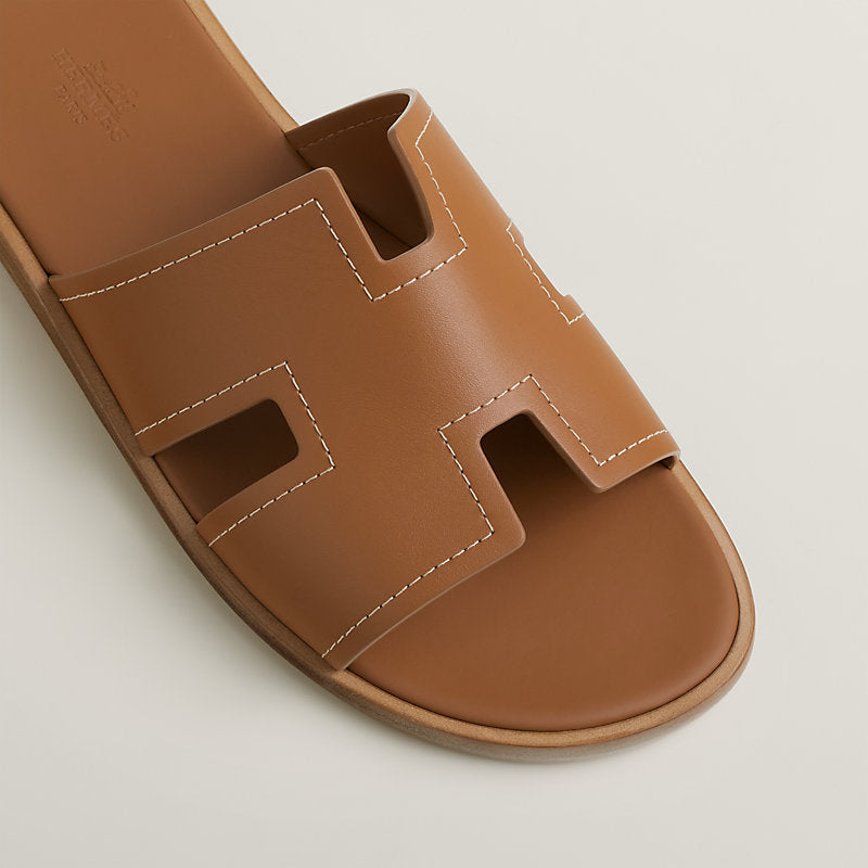 Izmir Sandal In Calfskin With Stitched Detail